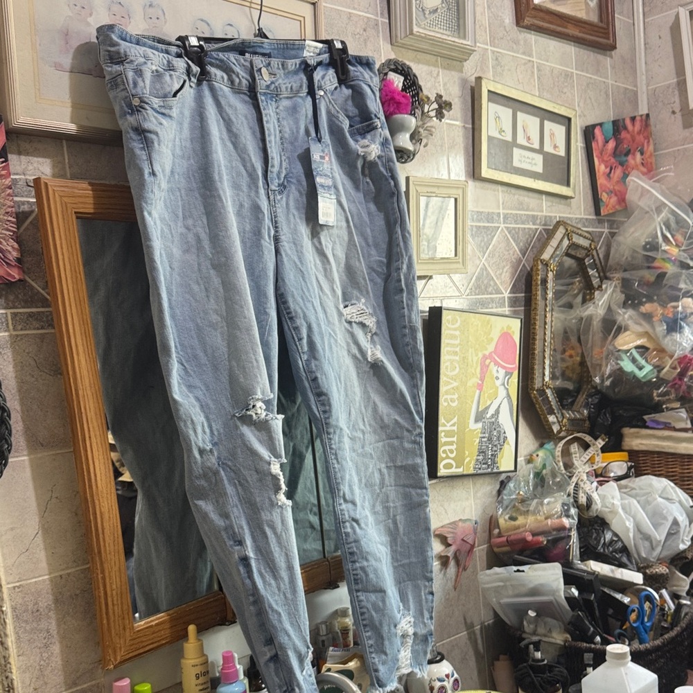 Blue spice jeans
